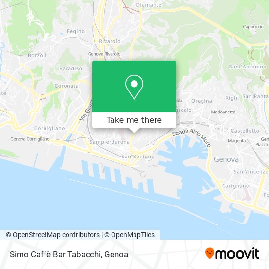 Simo Caffè Bar Tabacchi map