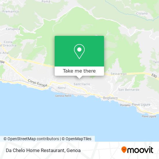 Da Chelo Home Restaurant map