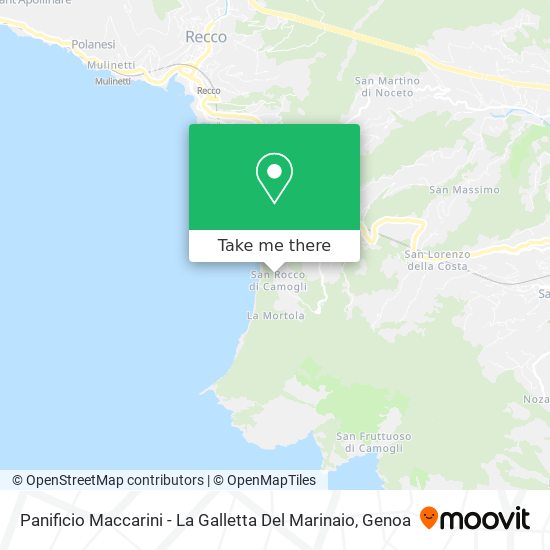 Panificio Maccarini - La Galletta Del Marinaio map