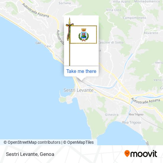 Sestri Levante map