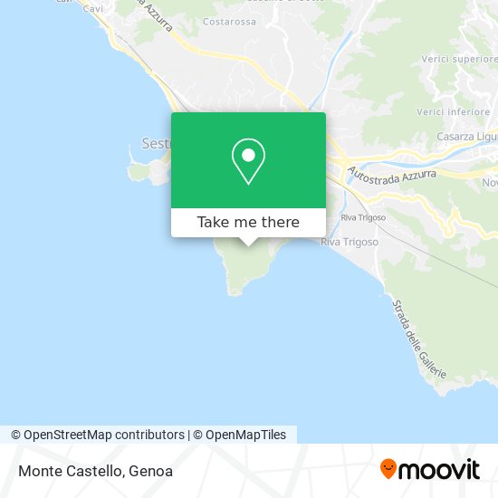 Monte Castello map