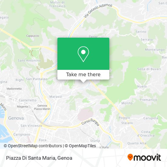 Piazza Di Santa Maria map