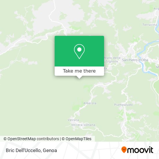 Bric Dell'Uccello map