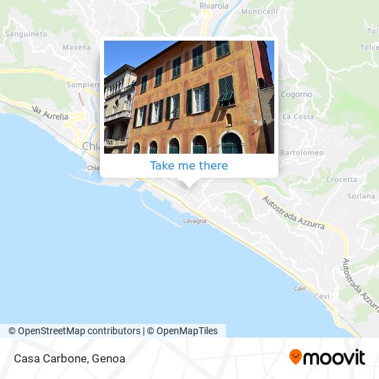 Casa Carbone map