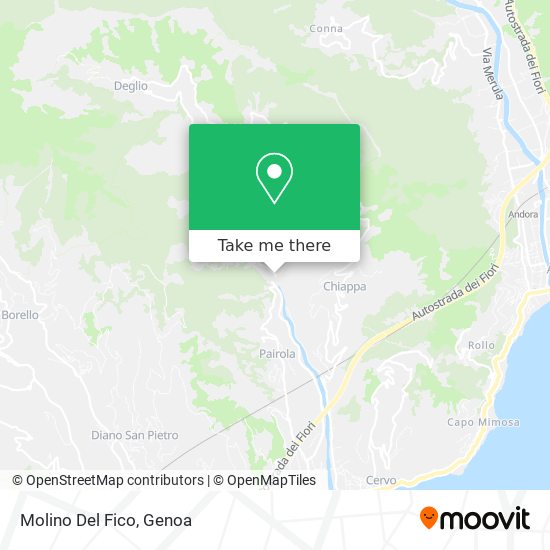 Molino Del Fico map