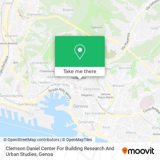 Clemson Daniel Center For Building Research And Urban Studies map