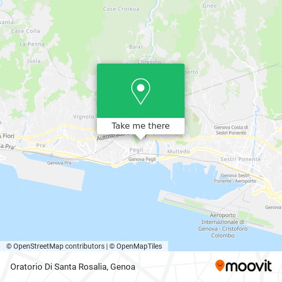 Oratorio Di Santa Rosalia map