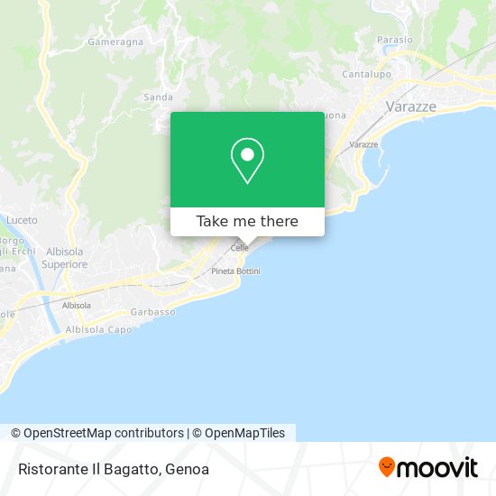 Ristorante Il Bagatto map