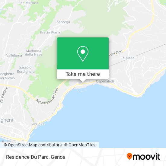 Residence Du Parc map