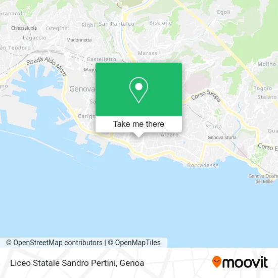 Liceo Statale Sandro Pertini map