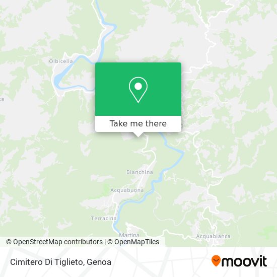 Cimitero Di Tiglieto map