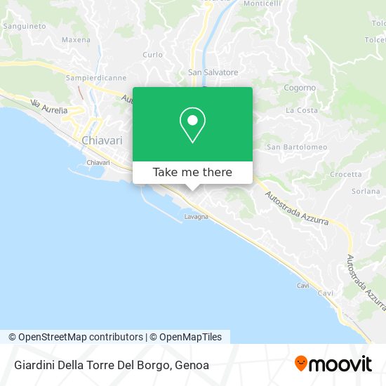 Giardini Della Torre Del Borgo map
