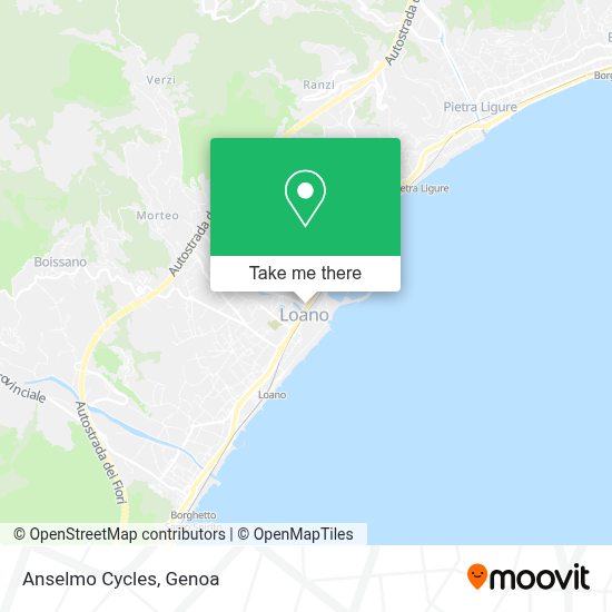 How to get to Cicli Anselmo in Loano by Bus or Train?