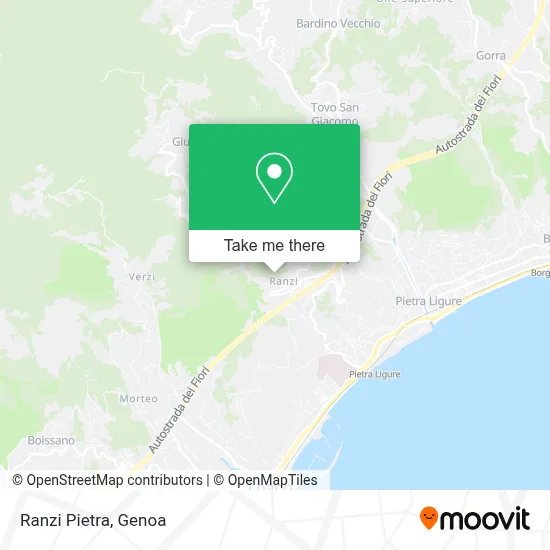 Ranzi Pietra map