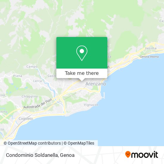 Condominio Soldanella map