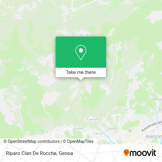 Cian De Rocche Shelter map