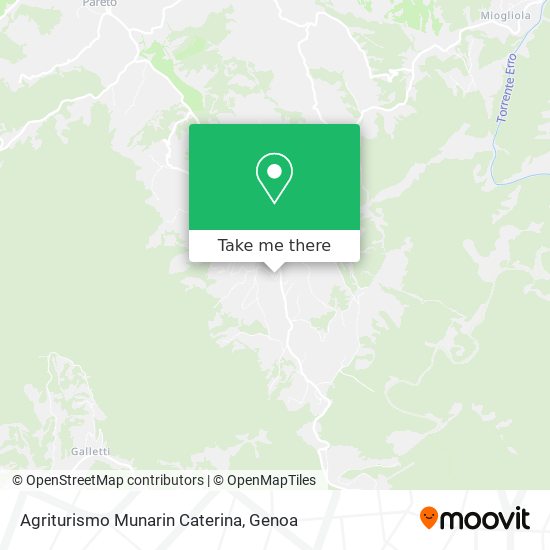 Agriturismo Munarin Caterina map