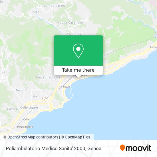 Poliambulatorio Medico Sanita' 2000 map