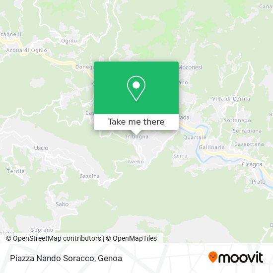 Piazza Nando Soracco map