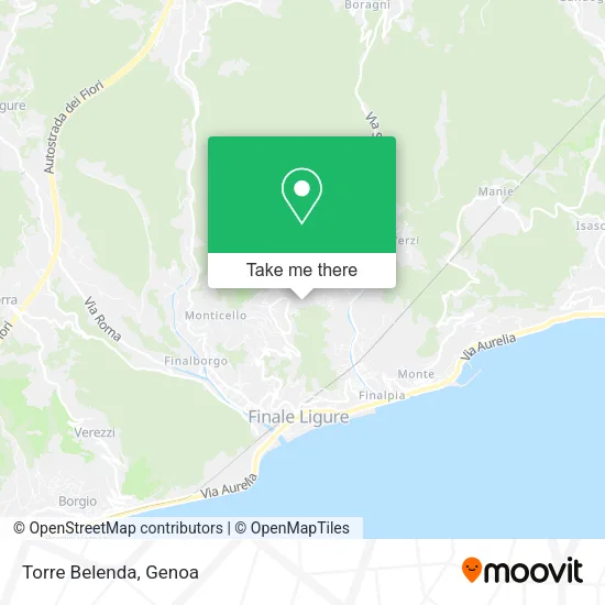 Torre Belenda map