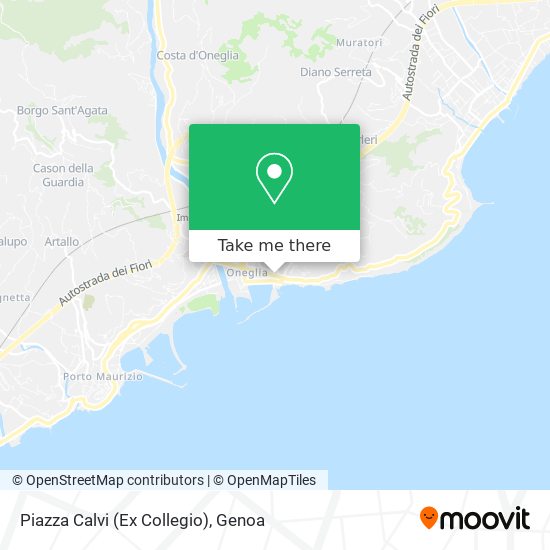 Piazza Calvi (Ex Collegio) map