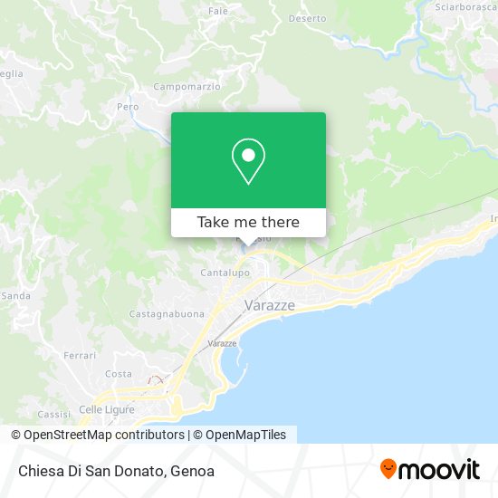 Chiesa Di San Donato map
