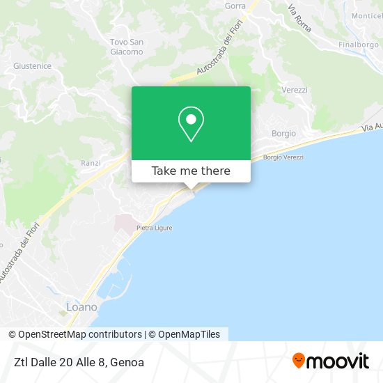 Ztl Dalle 20 Alle 8 map