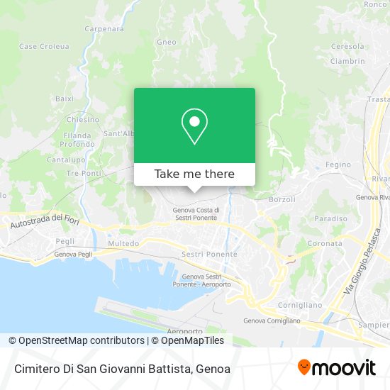 Cimitero Di San Giovanni Battista map