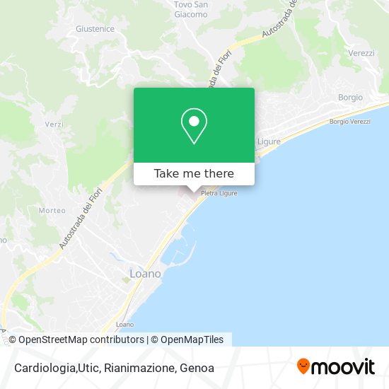 Cardiologia,Utic, Rianimazione map