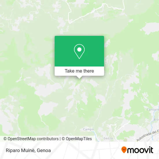 Muinè Shelter map