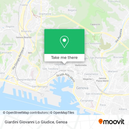Giardini Giovanni Lo Giudice map