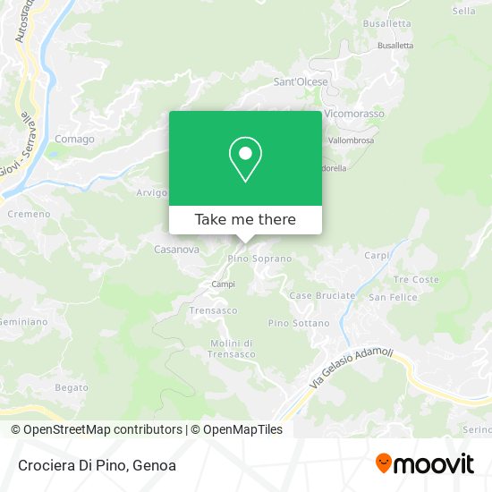 Crociera Di Pino map