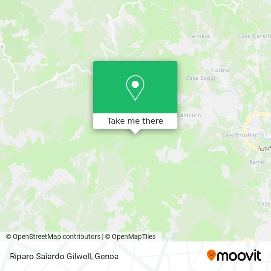 Riparo Saiardo Gilwell map