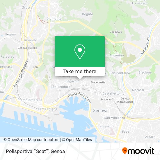 Polisportiva ""Scat"" map