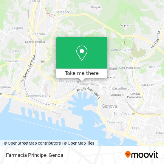 Farmacia Principe map