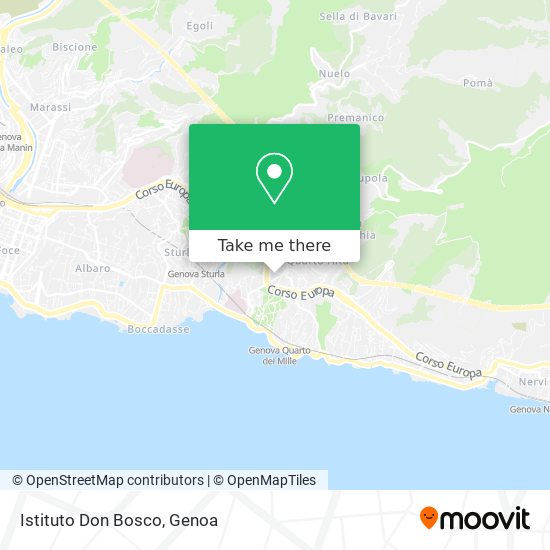 Istituto Don Bosco map