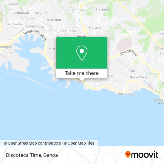 Discoteca Time map