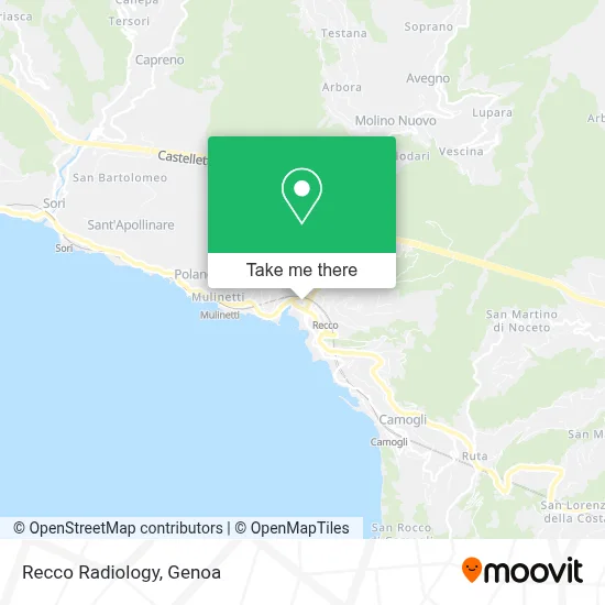 Recco Radiology map