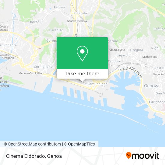 Cinema Eldorado map
