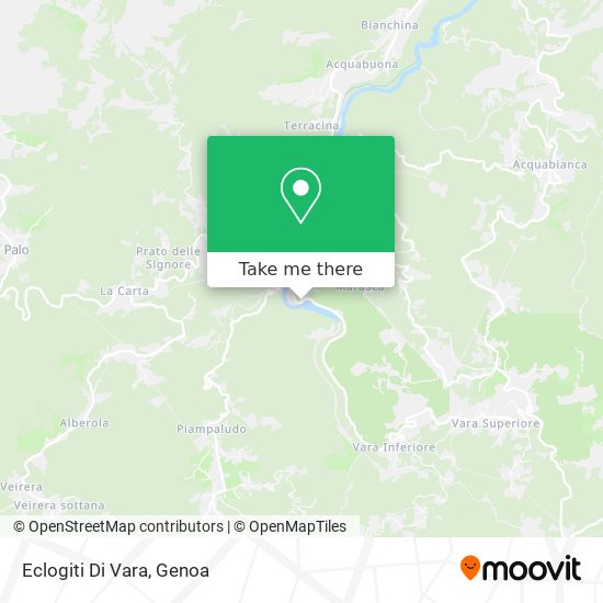 Eclogiti Di Vara map