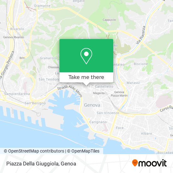 Piazza Della Giuggiola map