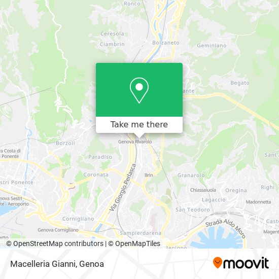 Macelleria Gianni map