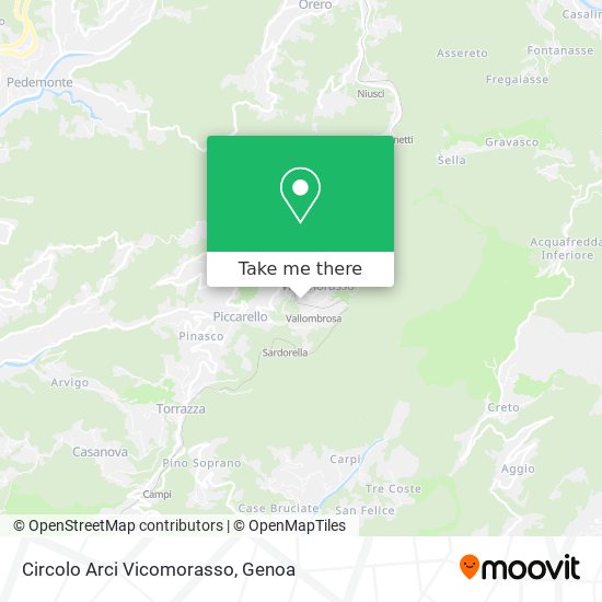 Circolo Arci Vicomorasso map