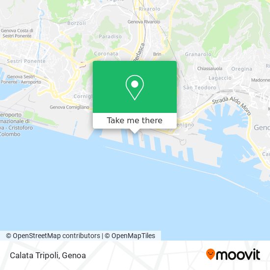 Calata Tripoli map