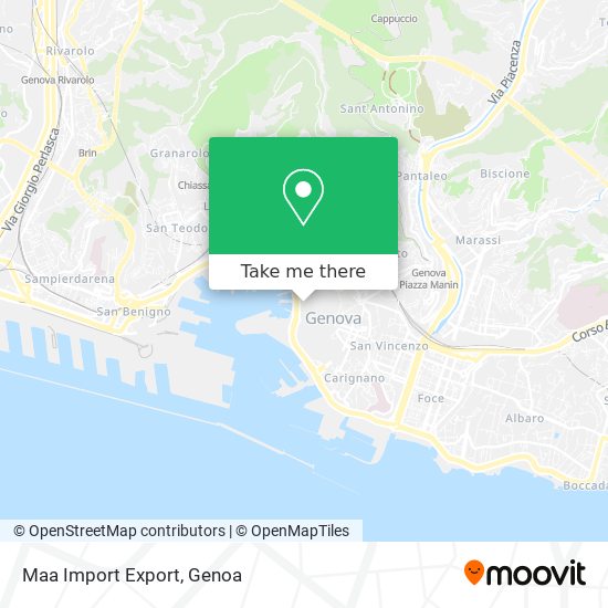 Maa Import Export map