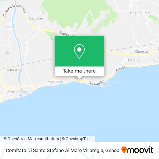 Comitato Di Santo Stefano Al Mare Villaregia map