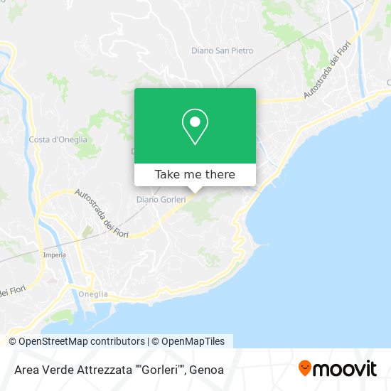 Area Verde Attrezzata ""Gorleri"" map