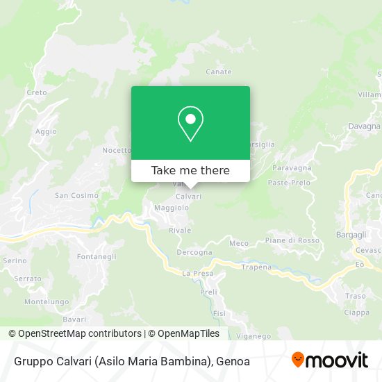 Gruppo Calvari (Asilo Maria Bambina) map