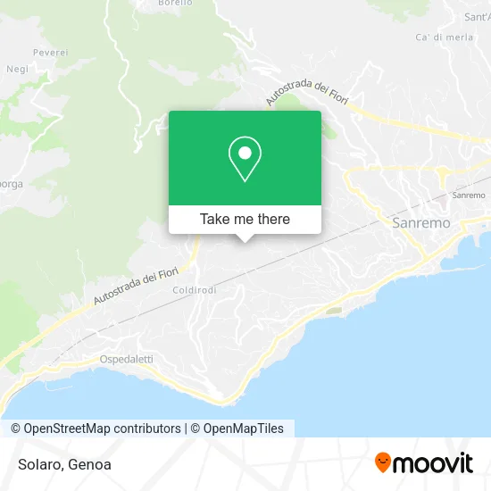Solaro map