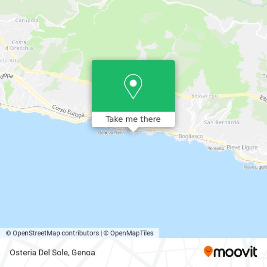 Osteria Del Sole map
